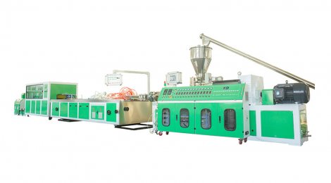 PVC中空波浪瓦生產線